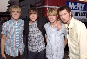 McFly circa 2006. You can see why I was in love with them... right?...